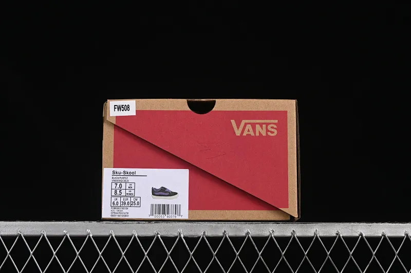 All categories Vans Vans series Vans Low Vans low-top Vans Knu Skool Vans low-top retro casual fat bread shoes VN0009QCBLK